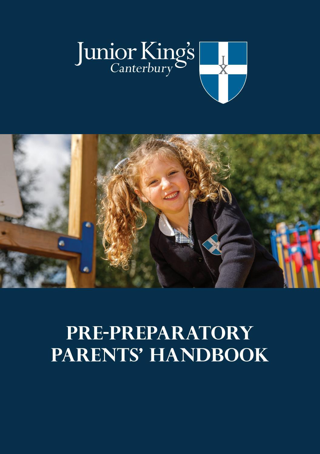 Junior King's Pre-Preparatory Parents' Handbook by OKS Association ...