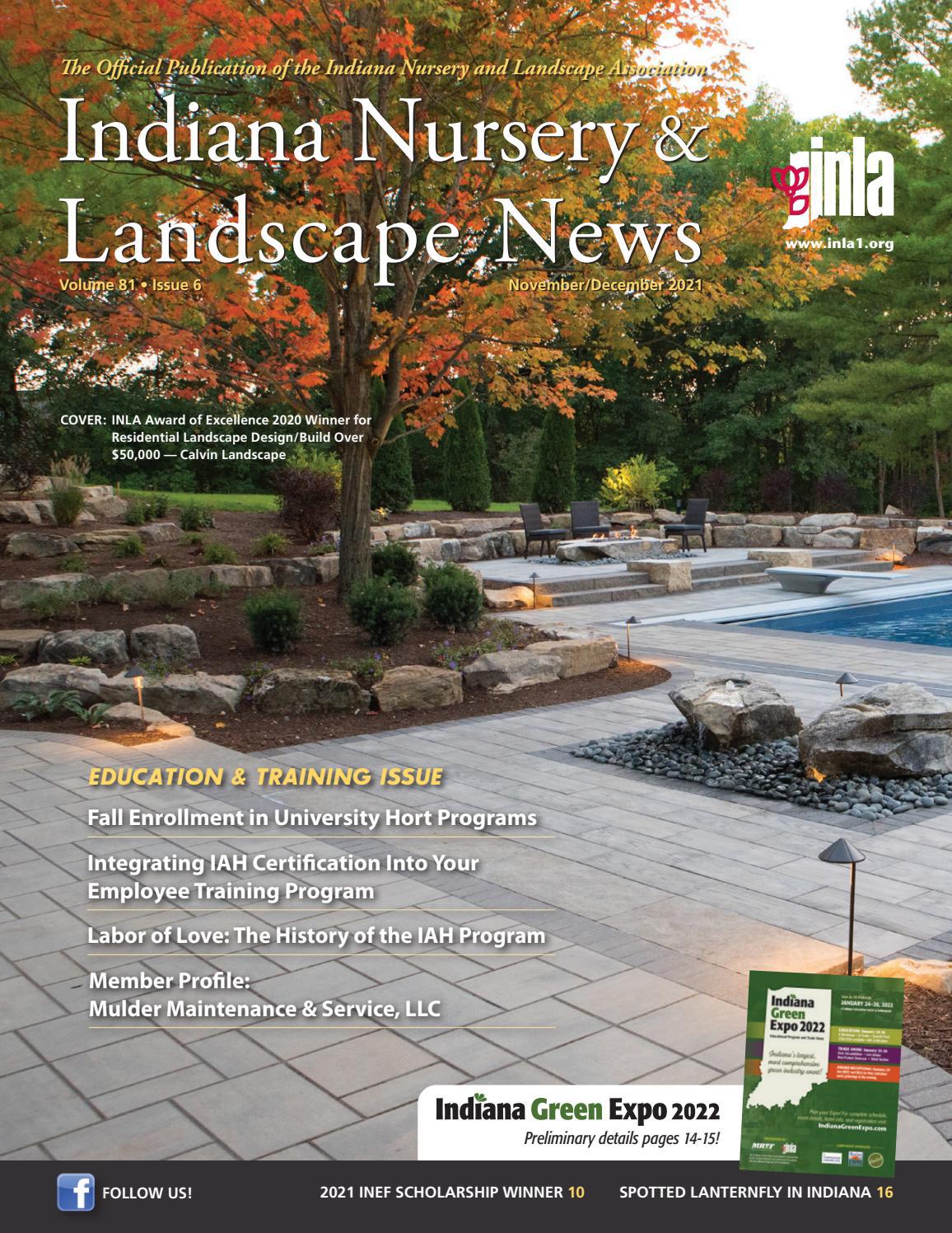 Indiana Nursery & Landscape Association, November/December 2021 by