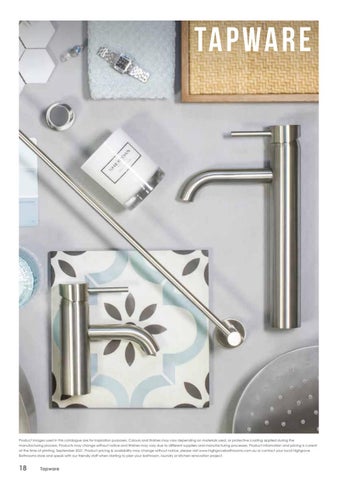 Highgrove Bathrooms Product 家具目录 - September 2021 第 18 页