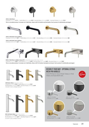 Highgrove Bathrooms Product 家具目录 - September 2021 第 21 页