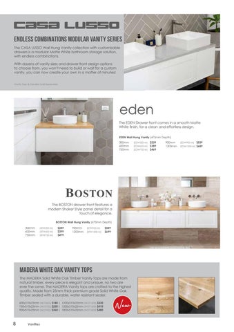 Highgrove Bathrooms Product 家具目录 - September 2021 第 8 页