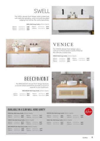 Highgrove Bathrooms Product 家具目录 - September 2021 第 9 页