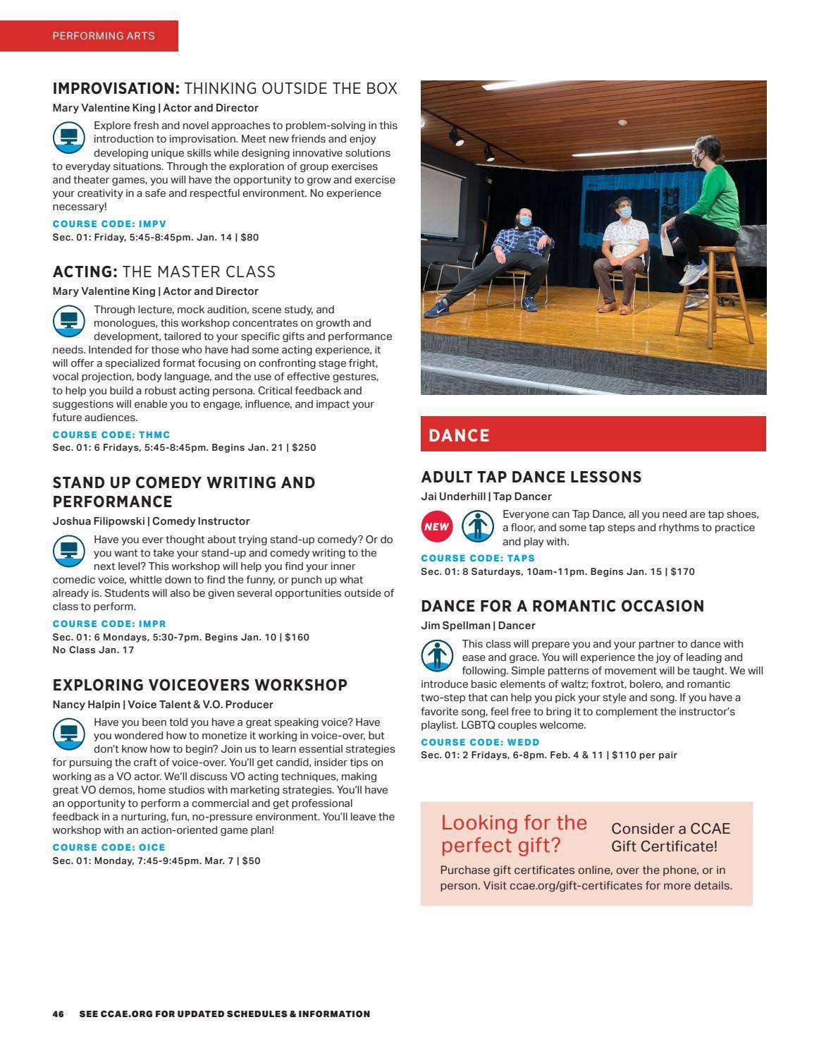 CCAE Winter 2022 Class Catalog by Cambridge Center for Adult Education