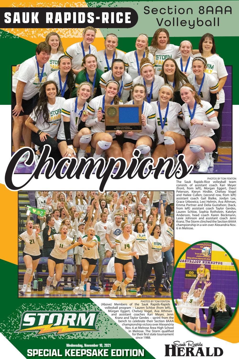2021 Sauk Rapids Herald Volleyball by Star Publications Issuu