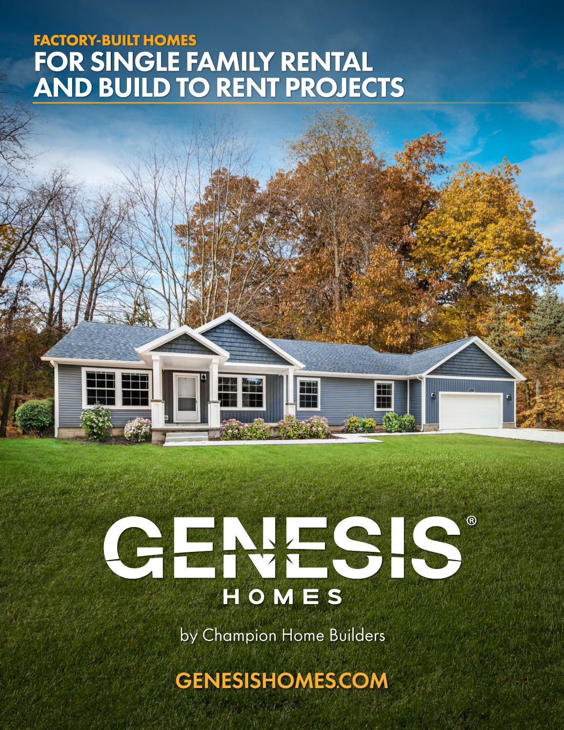 Genesis Homes by championhomebuilders Issuu