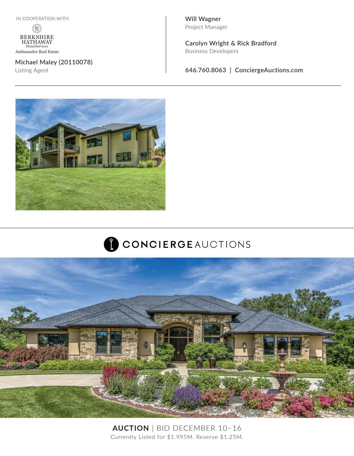 17445 Valley Drive Omaha, NE by Sotheby's Concierge Auctions Issuu