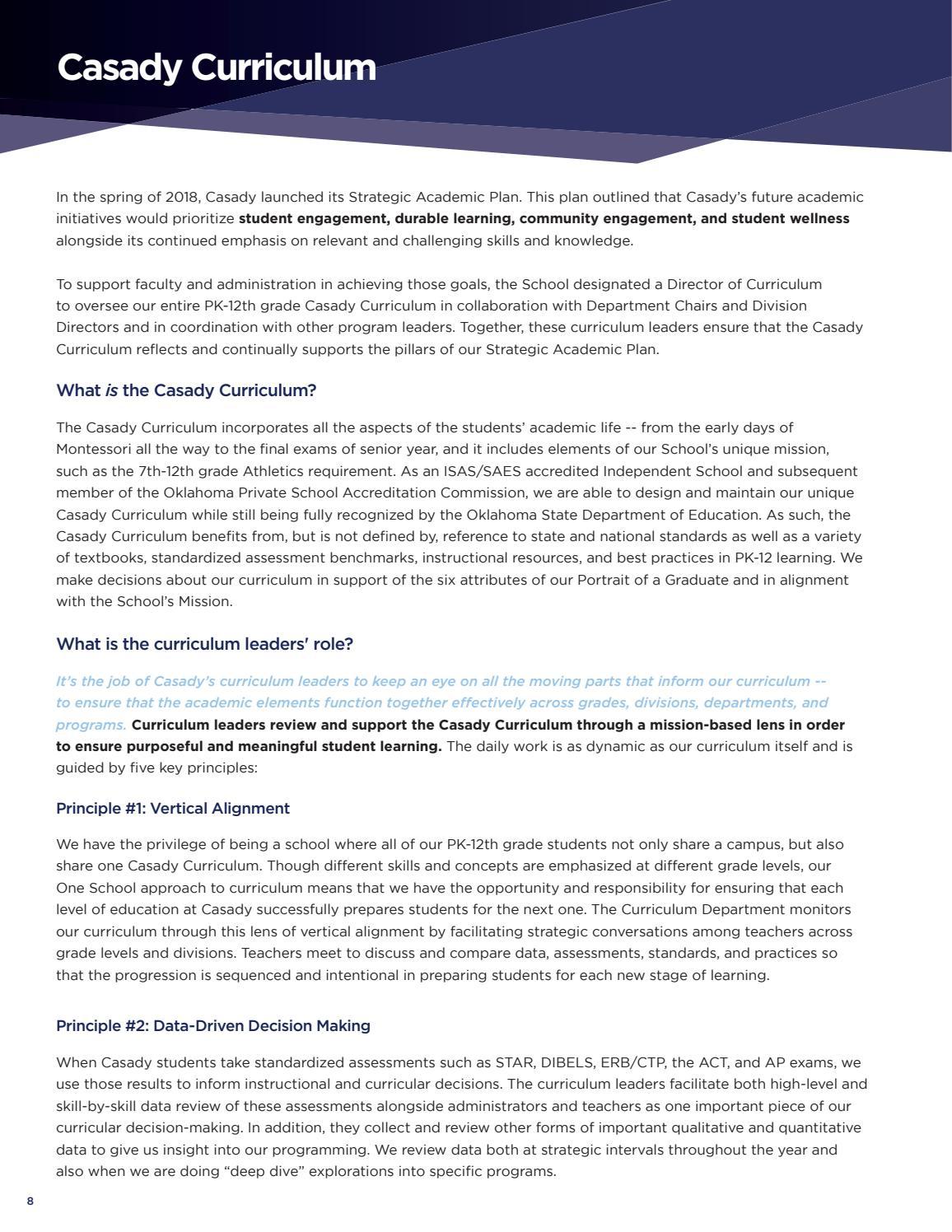 Casady School Magazine 20212022 by Casady School Issuu