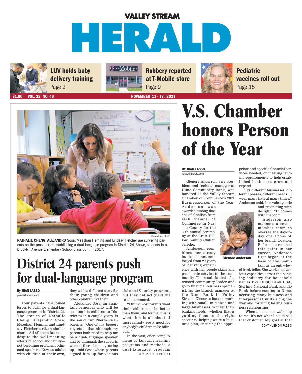 Valley Stream Herald 11112021 by Richner Communications, Inc Issuu