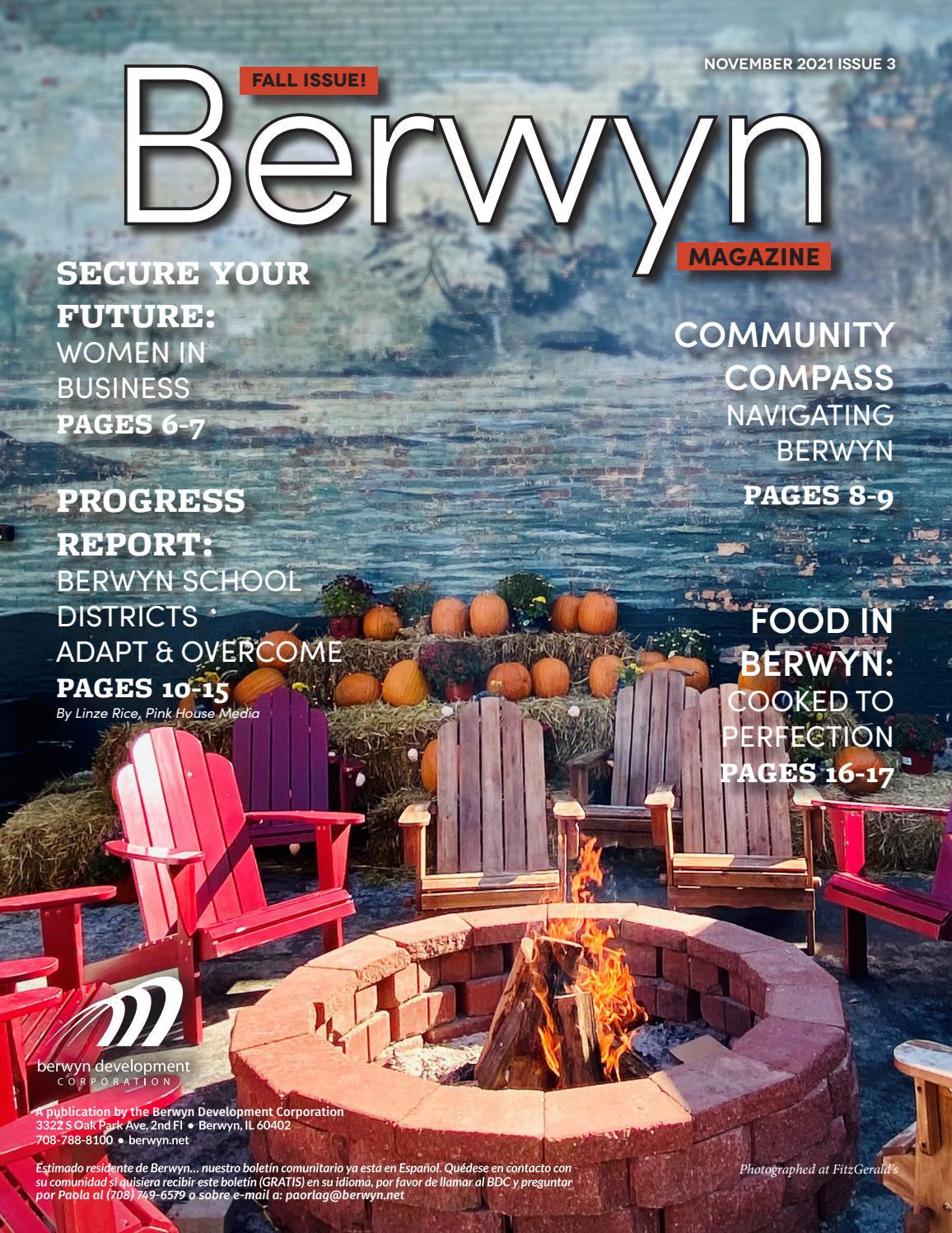 Berwyn Magazine Issue 3 2021 by Berwyn Development Corporation Issuu