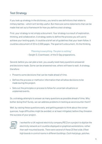 12 Secrets of Effective Test Management 第 15 页