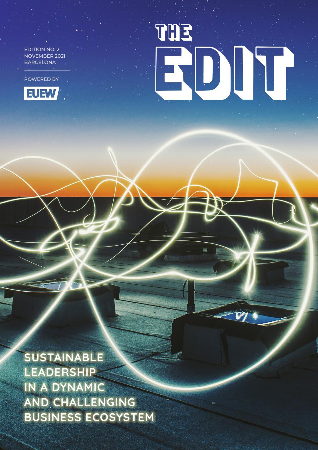 The EDIT Magazine | EUEW 2021 Annual Business Convention by HARE ...