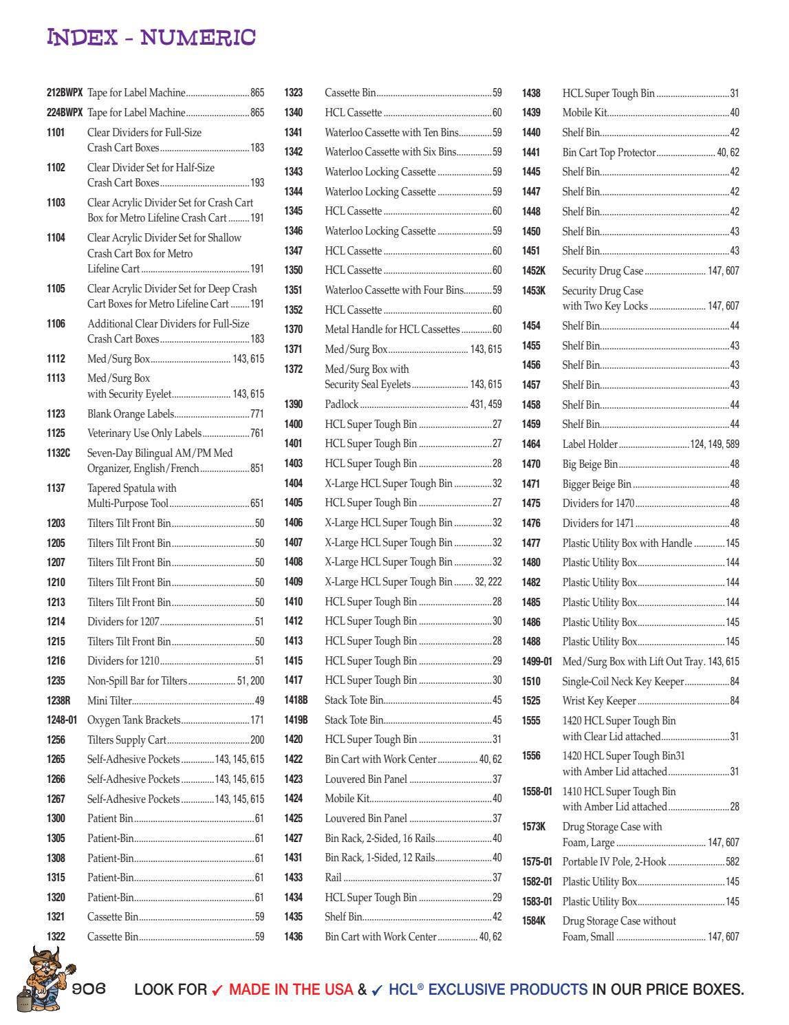 HCL HillbillyBobcat 2022 Index by Health Care Logistics Issuu