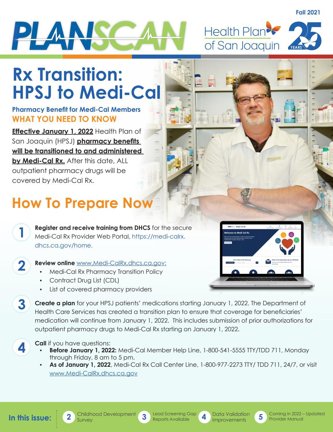 PlanScan Fall 2021 by Health Plan of San Joaquin Issuu