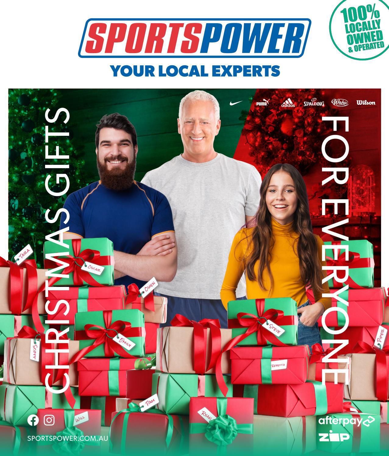 SportsPower Australia Christmas Gifts For Everyone Catalogue by