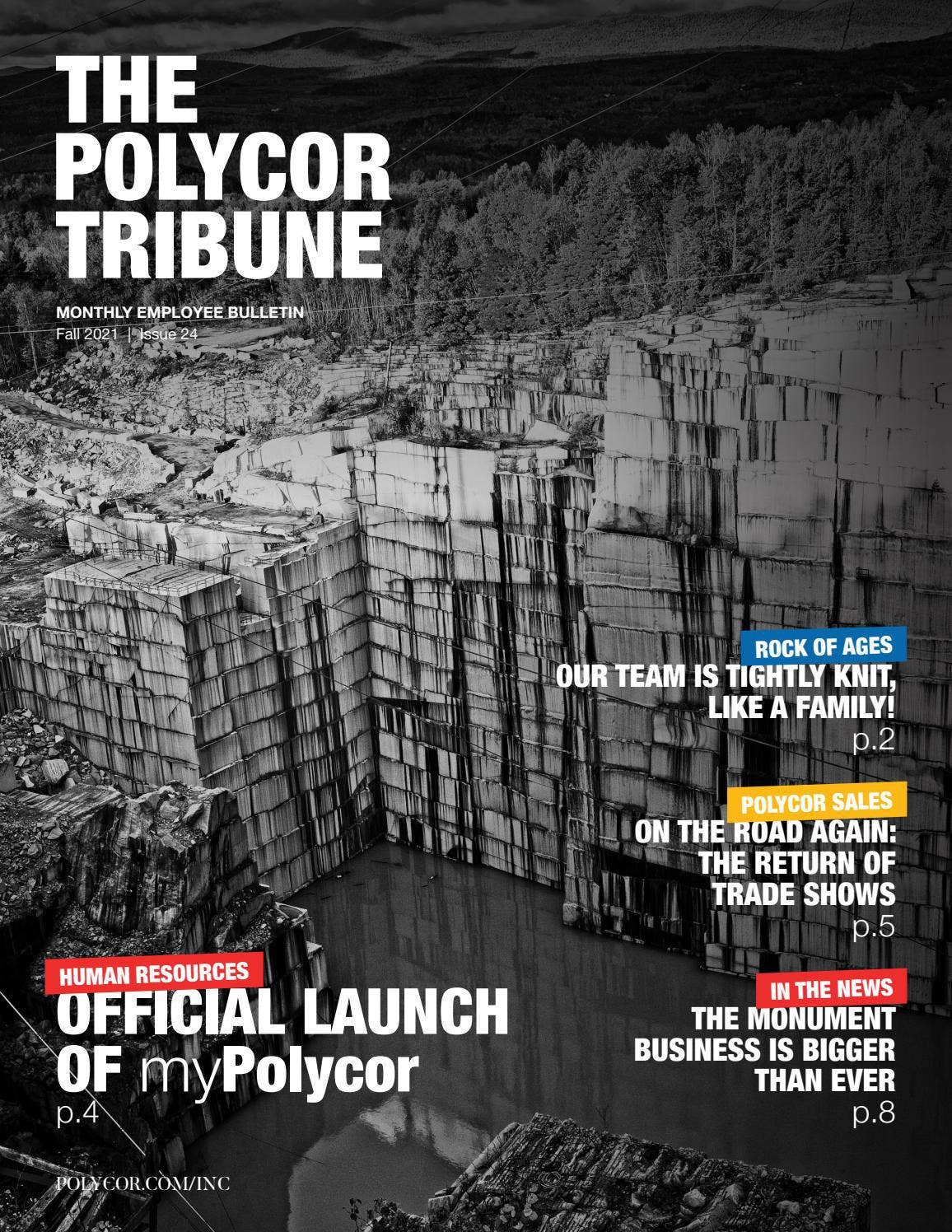 Polycor Brochure.pdf Polycor Tribune_EN_Fall 2021 by Polycor Inc - Issuu