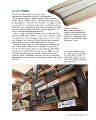 The Handmade Skateboard, Revised × Expanded ( 预览 ) 第 21 页