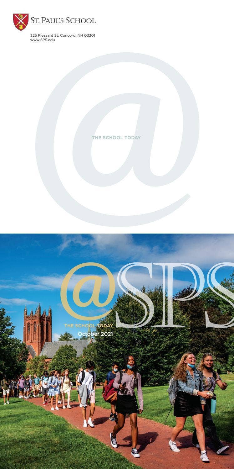 @SPS Newsletter Fall 2021 by St. Paul's School - Issuu