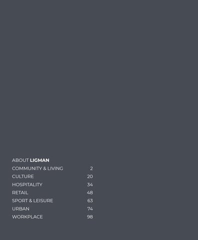 LIGMAN 灯饰目录 · 工程 References 2021 第 2 页