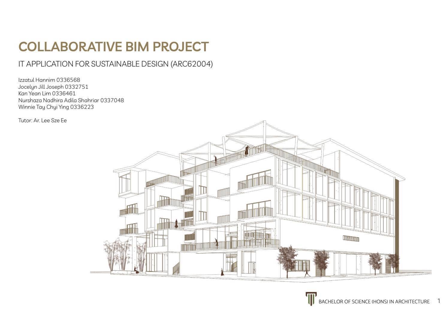 Collaborative BIM Project_IT Application For Sustainable Design by ...