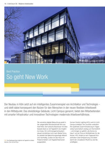 licht.forum 59: Moderne Arbeitswelten 第 18 页