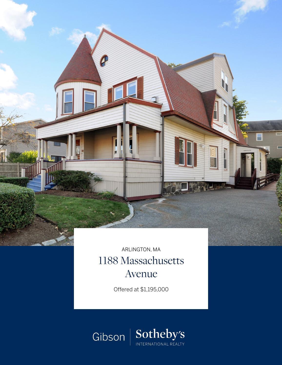 1188 Massachusetts Avenue, Arlington by Gibson Sotheby's International