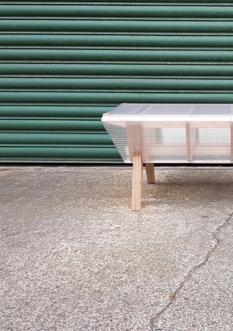 Ben Waddington 家具目录 · TRANSLUCENCE Gallery 长凳 第 4 页