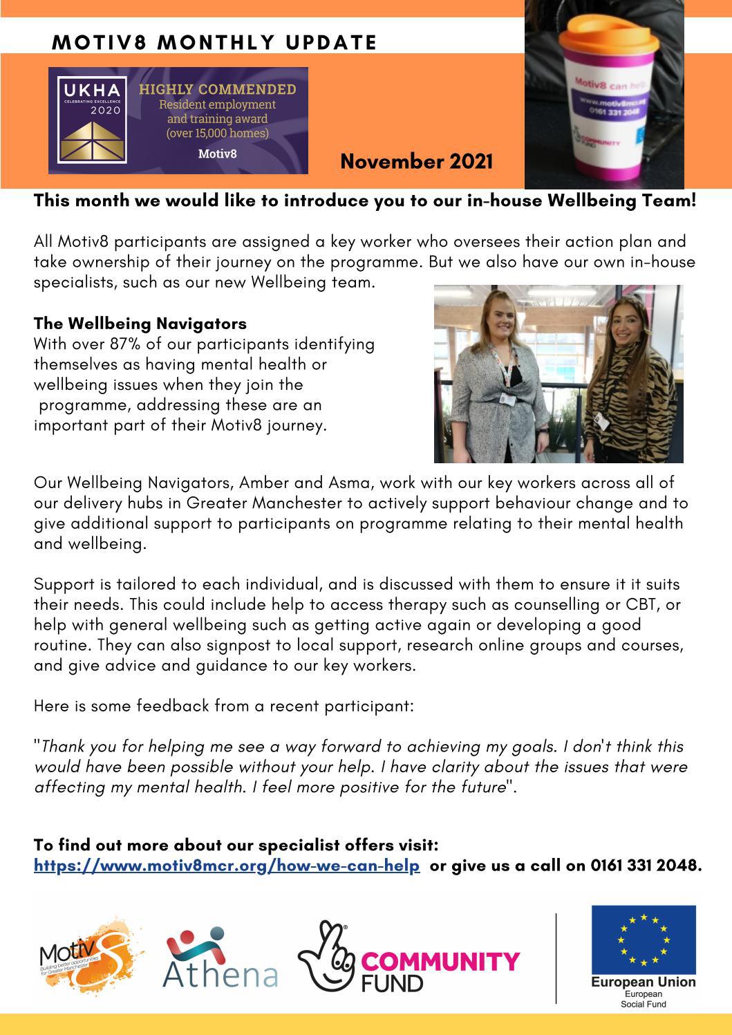 Motiv8 Monthly Update November 2021 by Jigsaw Homes Group Ltd Issuu