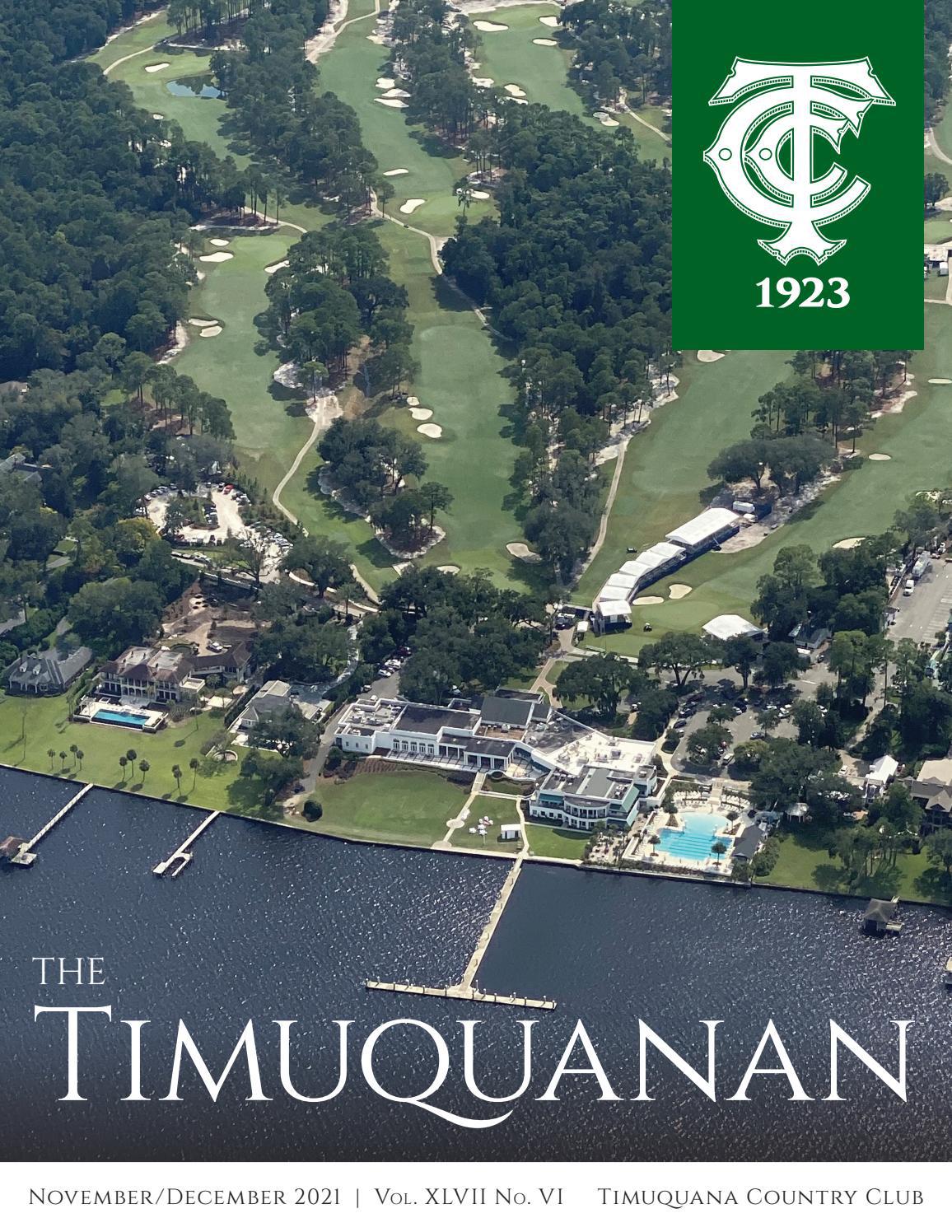 TCC The Timuquanan Newsletter NovemberDecember 2021 by Timuquana