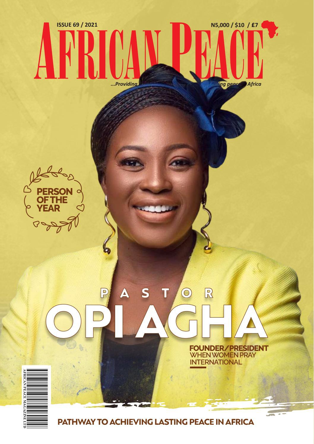 AFRICAN PEACE MAGAZINE By African Peace Magazine Tv Issuu