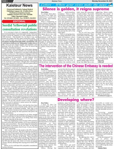 Kaieteur News by GxMedia - Issuu