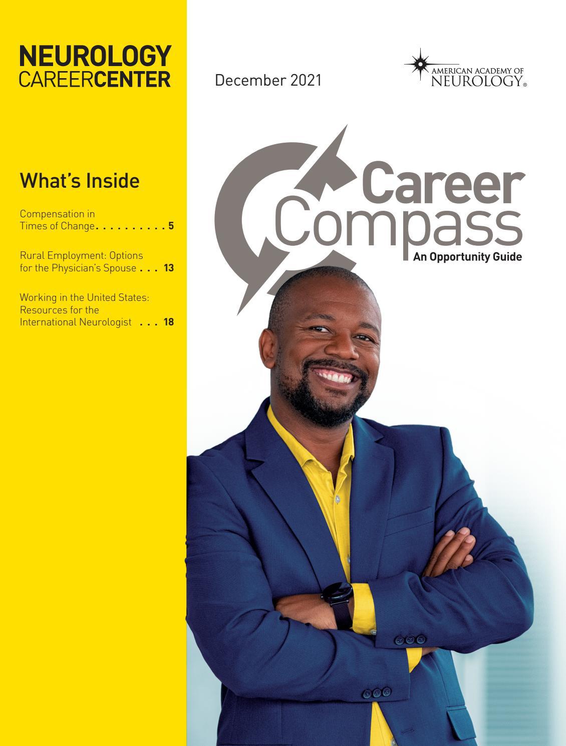 Career Compass—December, 2021 by American Academy of Neurology - Issuu