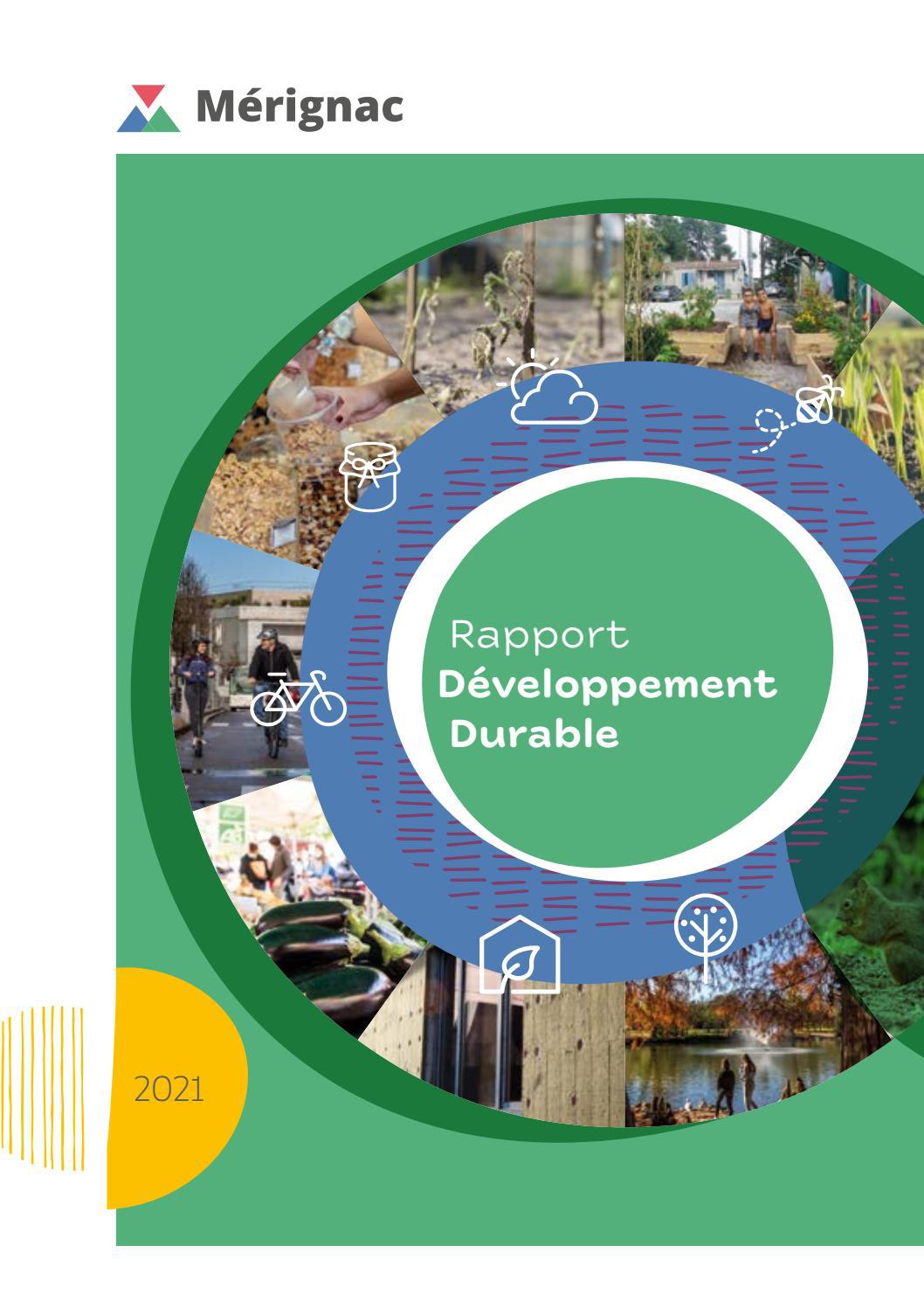 Rapport Developpement Durable