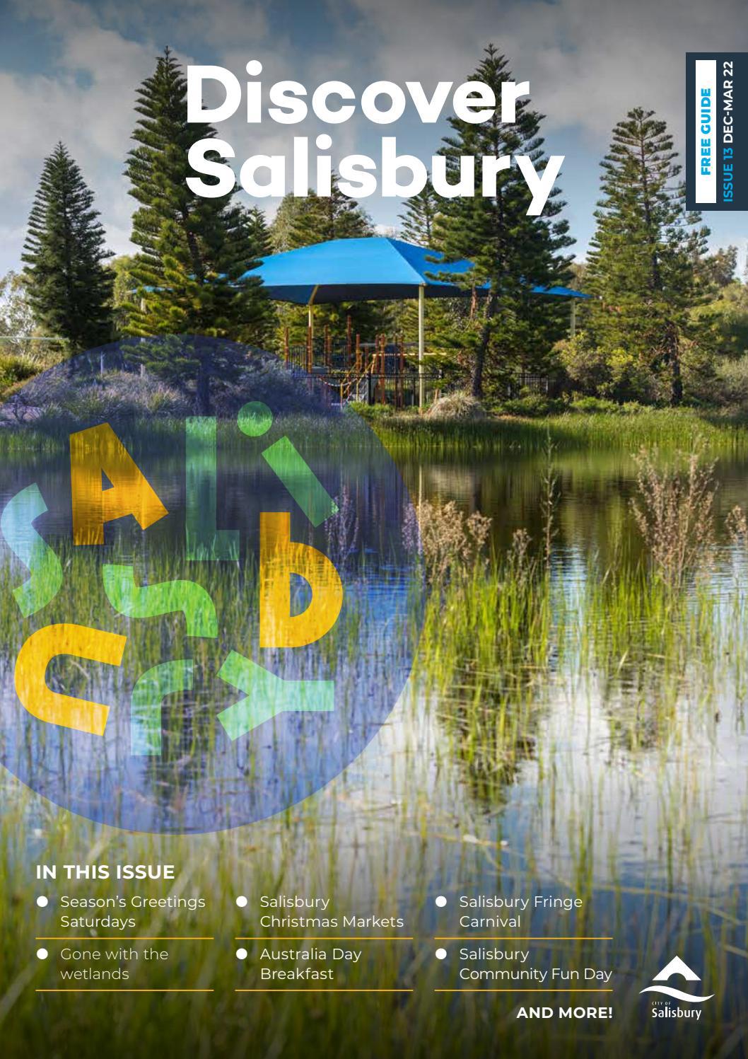 Discover Salisbury guide issue 13 Dec 21 to Mar 22 by City of