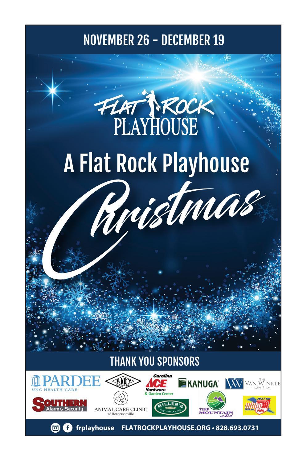 A Flat Rock Playhouse Christmas 2021 by Issuu