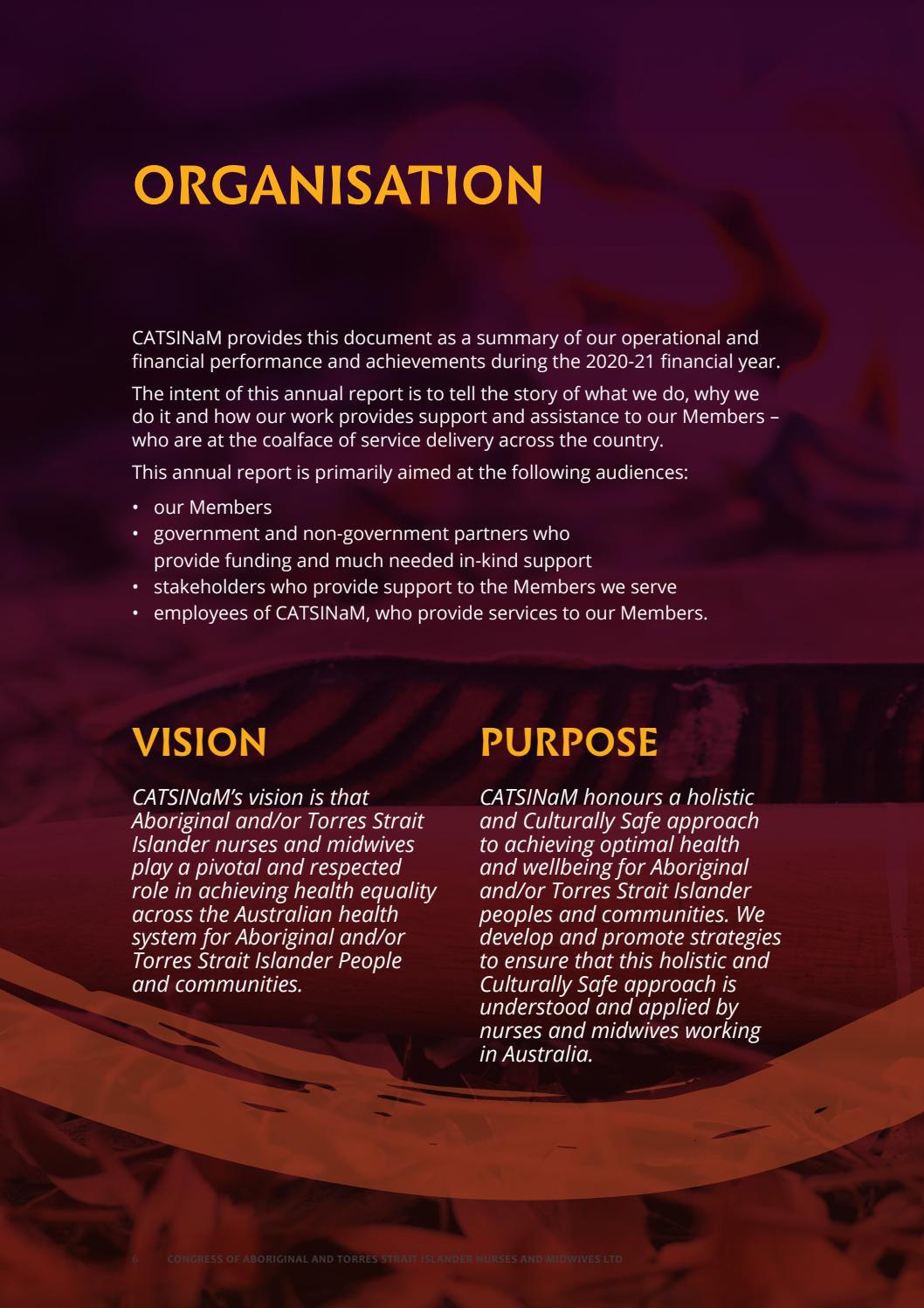 The Congress of Aboriginal and Torres Strait Islander Nurses and