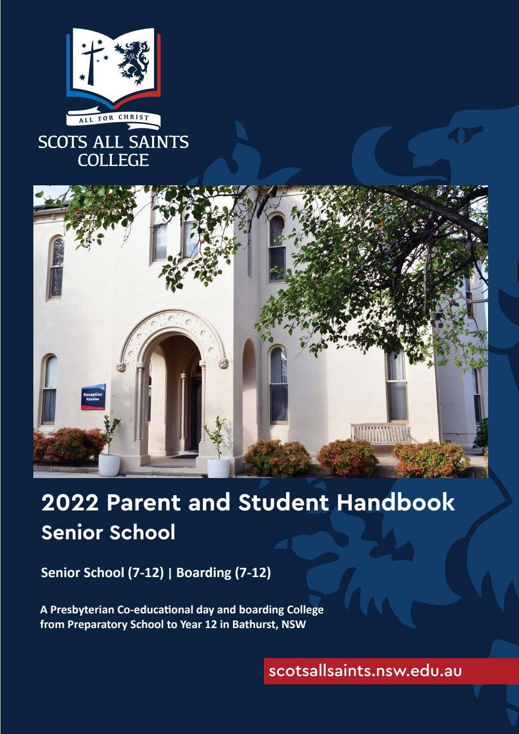 Senior School Parent and Student Handbook by scotsallsaintscollege - Issuu