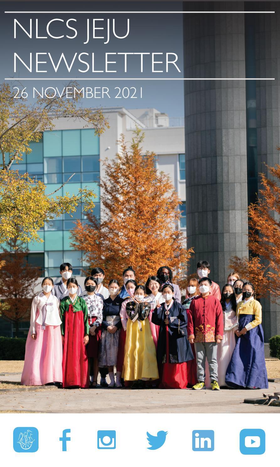 NLCS Jeju Newsletter 26 November 2021 By North London Collegiate School 