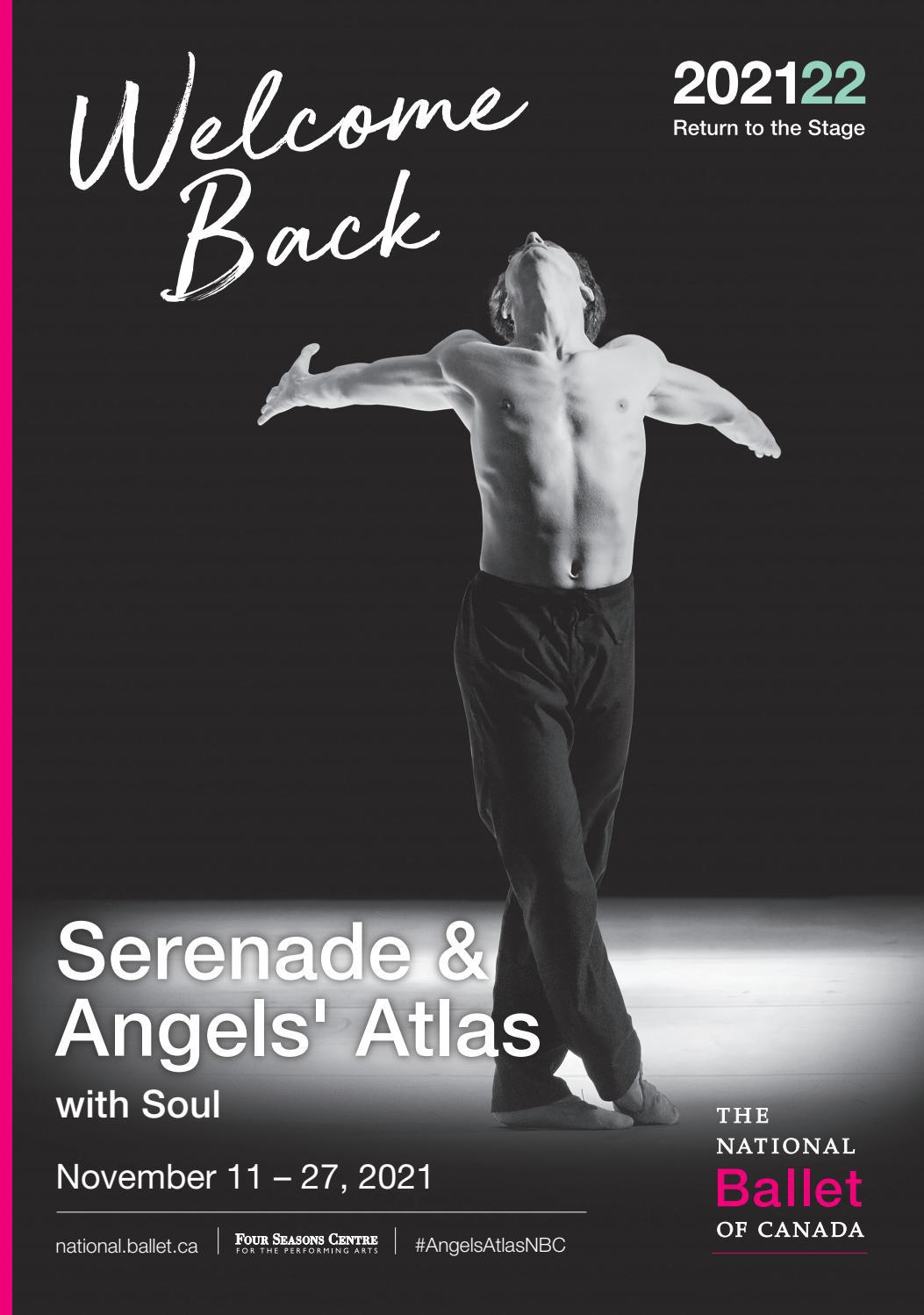 House Programme Serenade Angels Atlas With Soul By National Ballet 