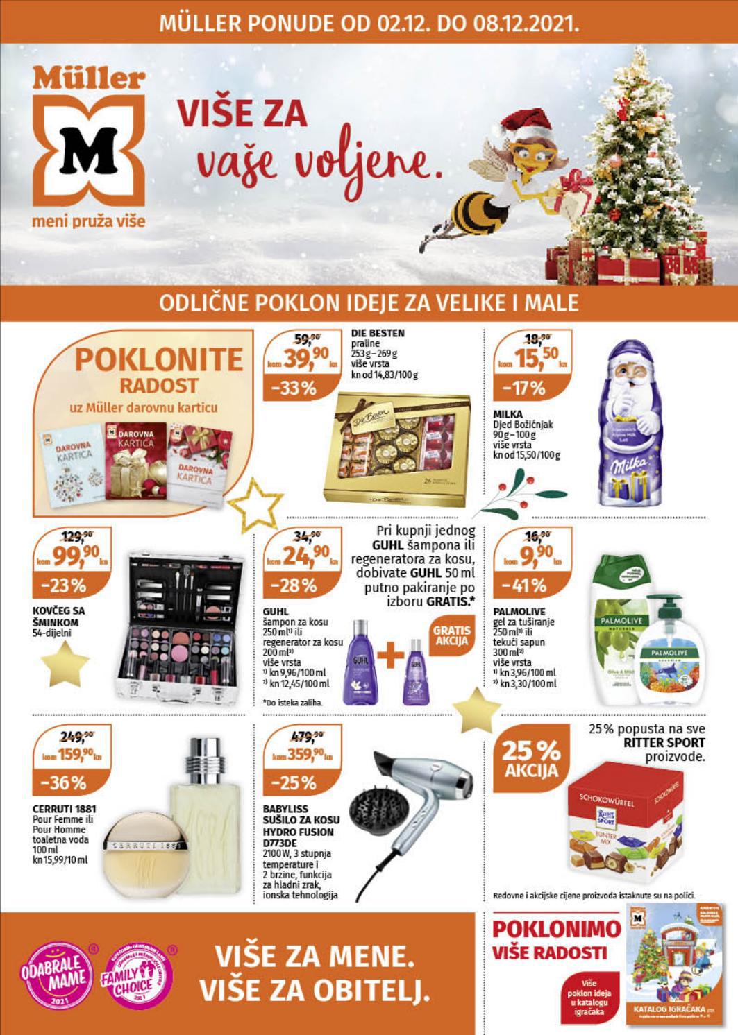  Muller katalog Drogerija od 02.-08.12.2021. by Catalog.hr - Issuu Bildidee 