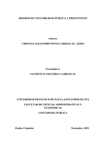 Dossier 德文 Contabilidad Publica y Presupuesto 第 2 页