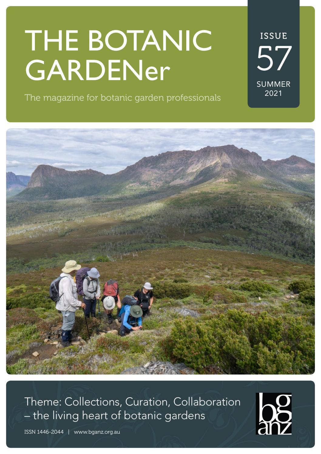 THE BOTANIC GARDENer SUMMER 2021 – Collections, Curation, Collaboration ...