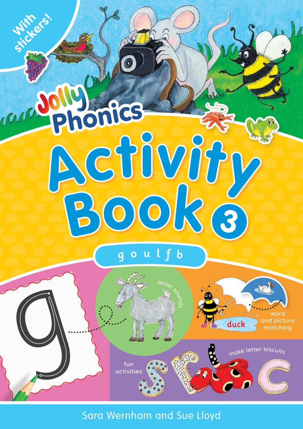 Jolly Phonics Activity Book 3 JL551 - British English precursive