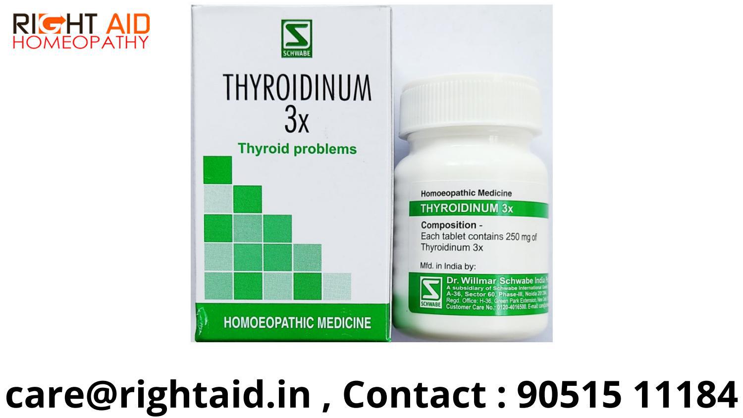 Thyroidinum 3x Tablets For Hypothyroidism by rightaidhomeopathy Issuu