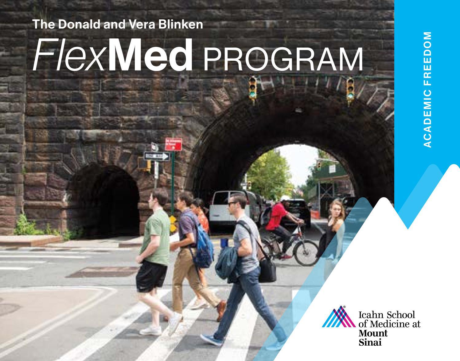 The Donald and Vera Blinken FlexMed Program by Icahn School of Medicine