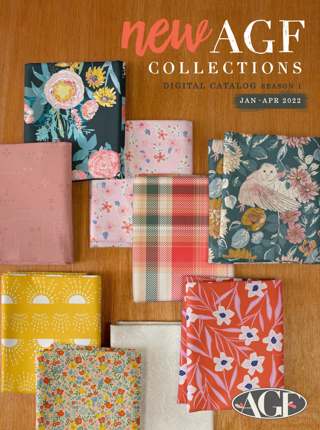 AGF Fabric Collections JanuaryApril 2022 Part 1 by Art Gallery