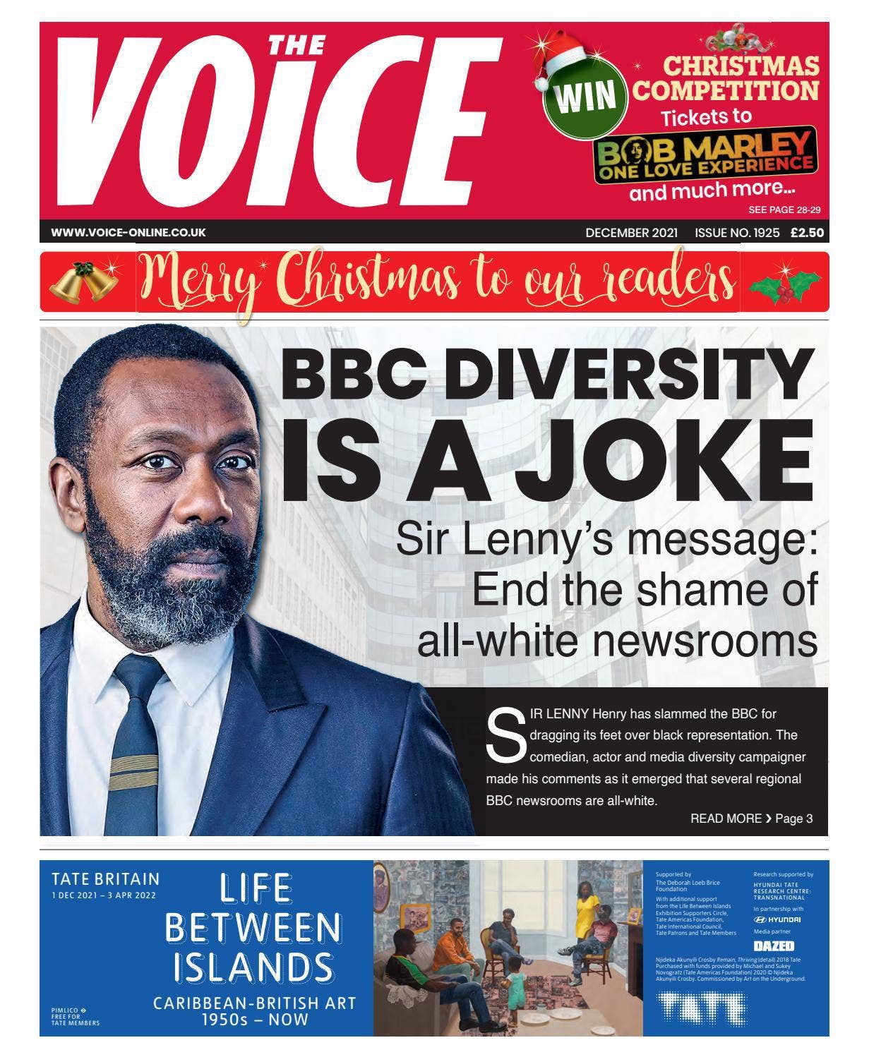 The Voice Newspaper December 2021 by THE VOICE NEWSPAPER (UK) - Issuu
