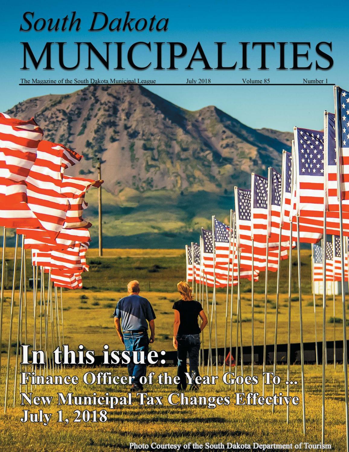 South Dakota Municipalities July 2018 by South Dakota Municipal