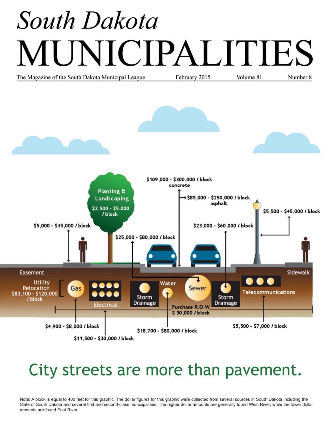 South Dakota Municipalities Feb. 2015 by South Dakota Municipal