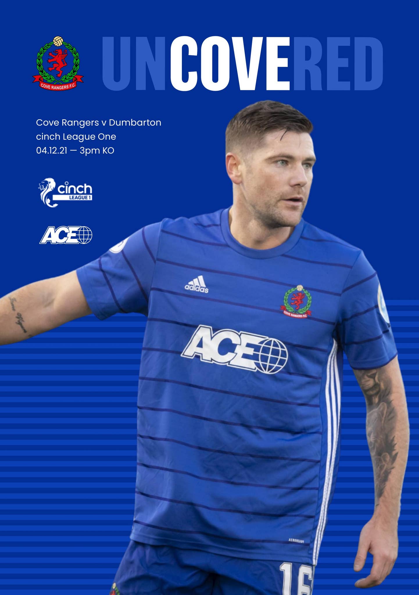 UNCOVERED — Cove Rangers v Dumbarton 04.12.21 by coverangersfc - Issuu