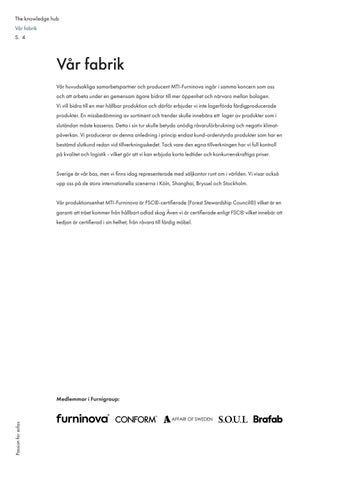 Furninova 家具目录 · Stoppmöbellära 第 4 页
